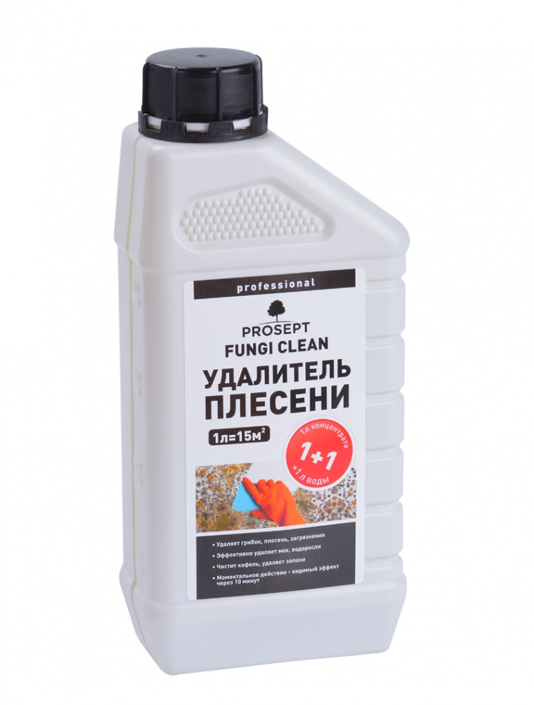 Удалитель плесени концетрат 1:1 1л PROSEPT FUNGI CLEAN