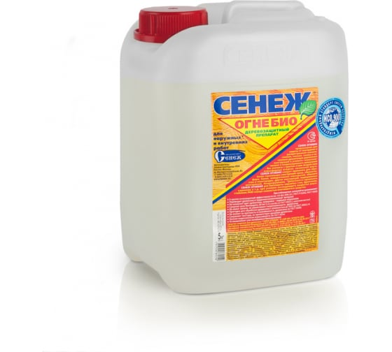 СЕНЕЖ ОГНЕБИО 5кг Огнебиозащита