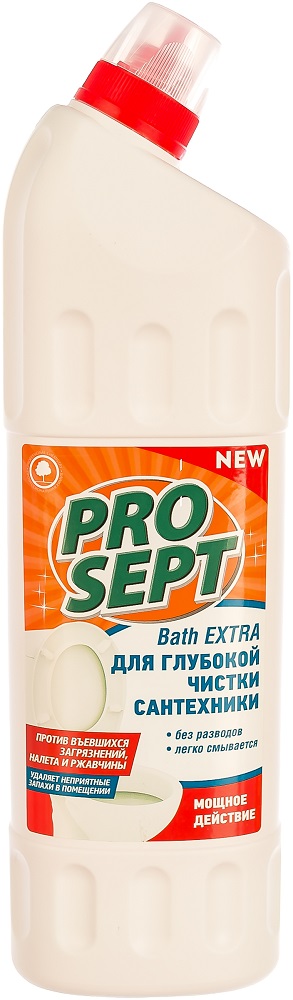 Средство для глубокой чистки сантехники 1л PROSEPT BATH EXTRA 110-1