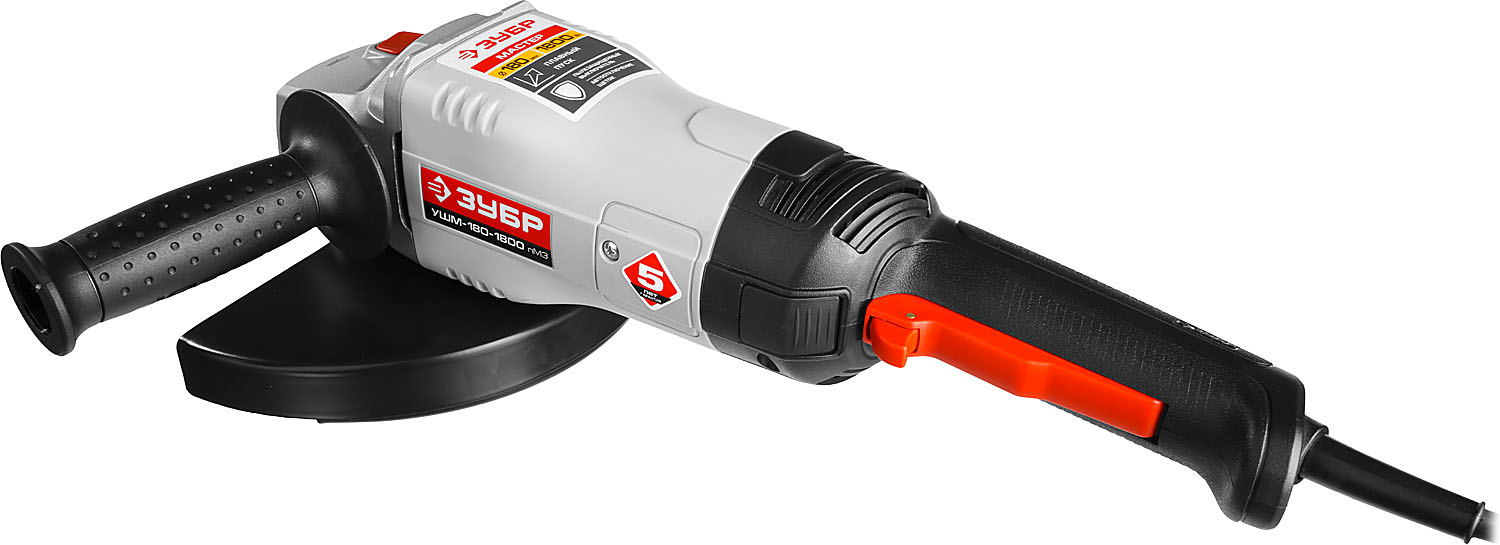 Угловая шлифмашина ЗУБР МАСТЕР УШМ-180-1800 ПМ3 код 80119