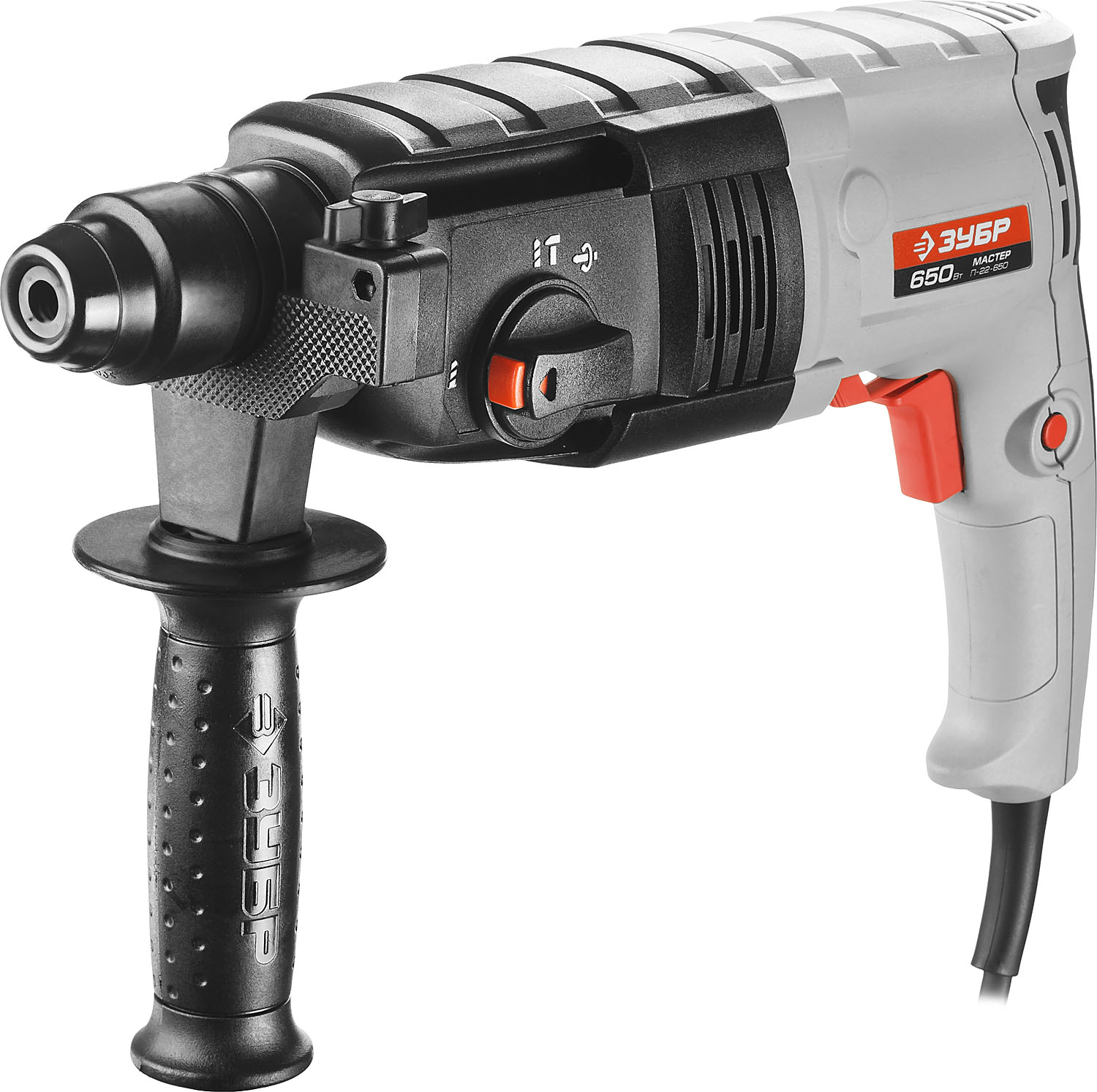 Перфоратор SDS-Plus 650Вт ЗУБР П-22-650 01058