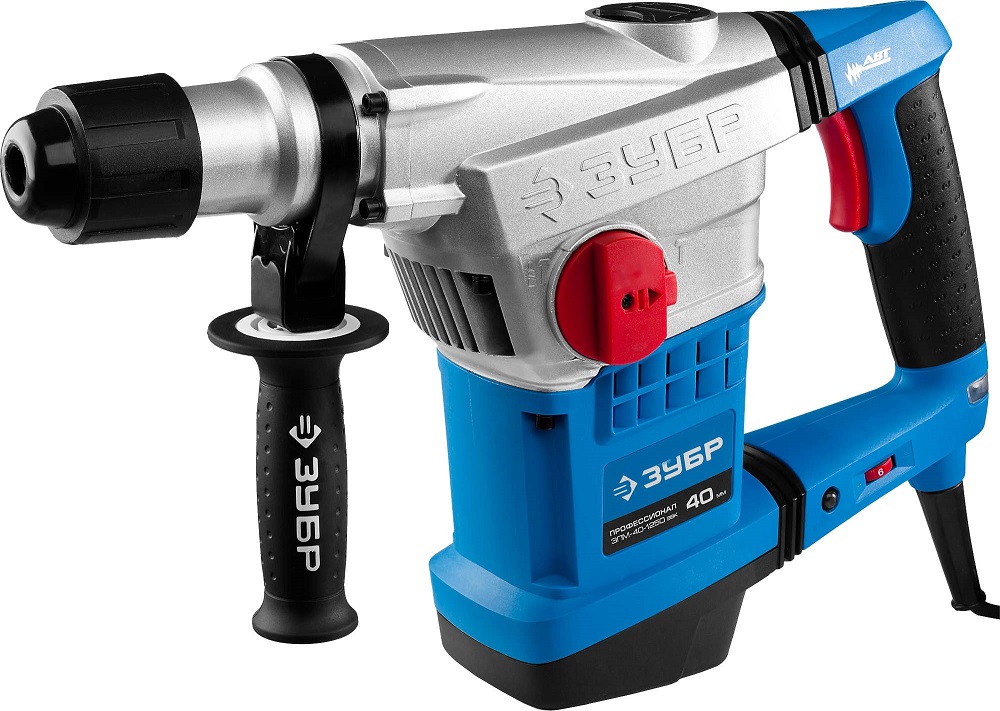 Перфоратор SDS-Max 1250Вт ЗУБР ЗПМ-40-1250 ЭВК 63638