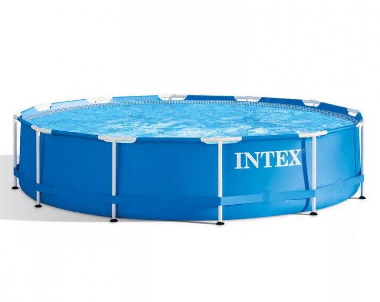 Бассейн каркасный 244 х 51 см INTEX Metal Frame Pool