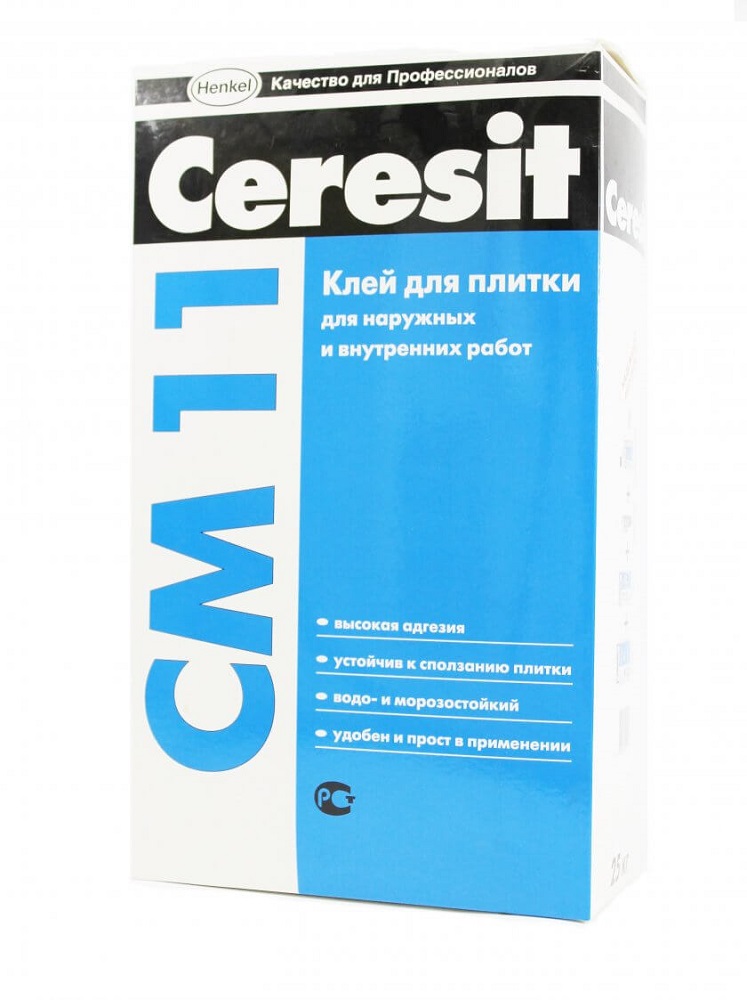Клей плиточный 25кг CERESIT CM 11
